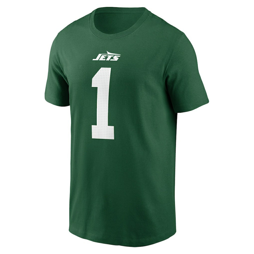 Sauce Gardner New York Jets Name & Number T-Shirt - Green - Nike