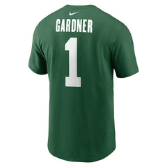 Sauce Gardner New York Jets Name & Number T-Shirt - Green - Nike