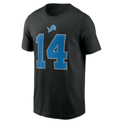 Amon-Ra St. Brown Detroit Lions Player Name & Number T-Shirt - Black - Nike