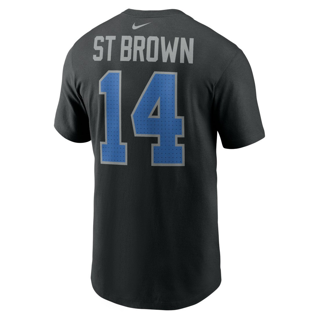 Amon-Ra St. Brown Detroit Lions Player Name & Number T-Shirt - Black - Nike