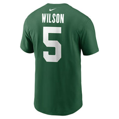Garrett Wilson New York Jets Name & Number T-Shirt - Green - Nike