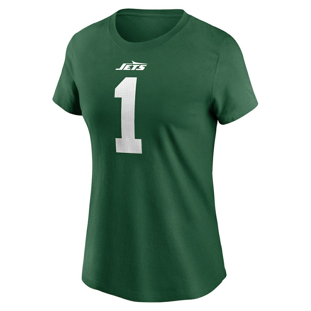 Sauce Gardner New York Jets Women's Player Name & Number T-Shirt - Green - Nike