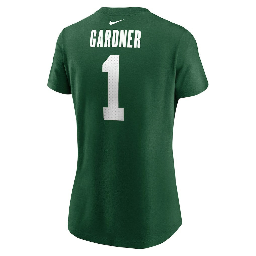 Sauce Gardner New York Jets Women's Player Name & Number T-Shirt - Green - Nike