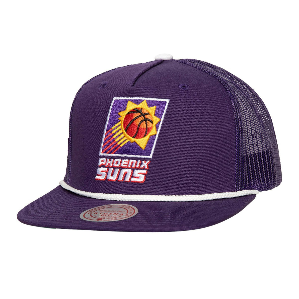 Mitchell & Ness Phoenix Suns Roper Meshback Trucker Snapback Hat Purple