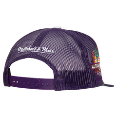 Mitchell & Ness Phoenix Suns Roper Meshback Trucker Snapback Hat Purple