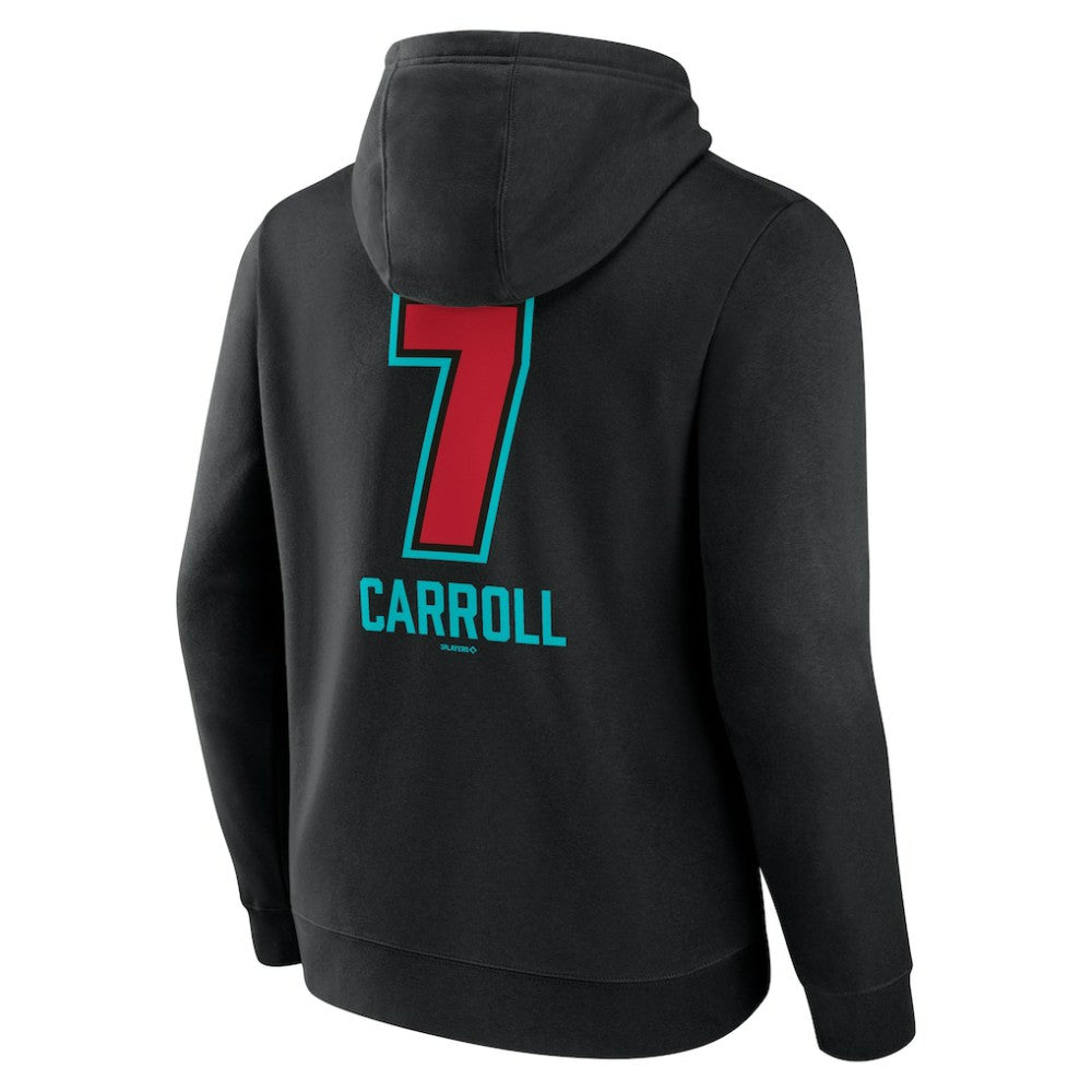 Corbin Carroll Arizona Diamondbacks Name & Number Fastball Pullover Hoodie Outlet