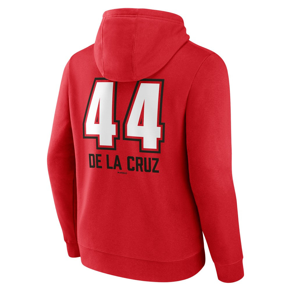 Elly De La Cruz Cincinnati Reds Name & Number Fastball Pullover Hoodie Online
