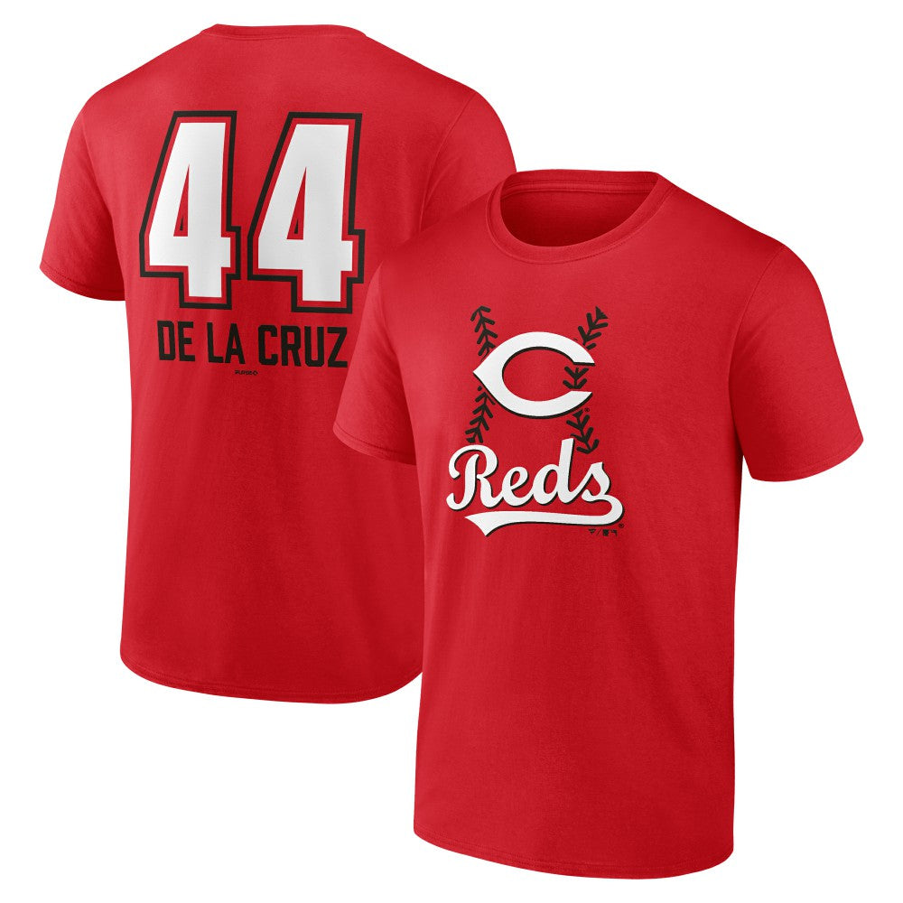 Elly De La Cruz Cincinnati Reds Name & Number Fastball T-Shirt Online