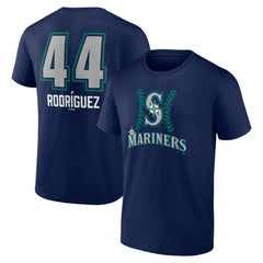 Julio Rodríguez Seattle Mariners Name & Number Fastball T-Shirt Discount