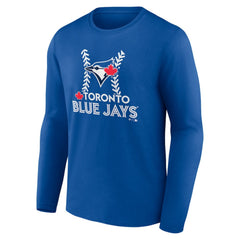 Vladimir Guerrero Jr. Toronto Blue Jays Name & Number Fastball Long Sleeve T-Shirt Sale