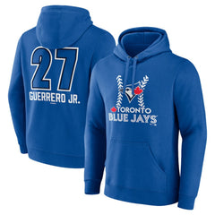 Vladimir Guerrero Jr. Toronto Blue Jays Name & Number Fastball Pullover Hoodie Near Me