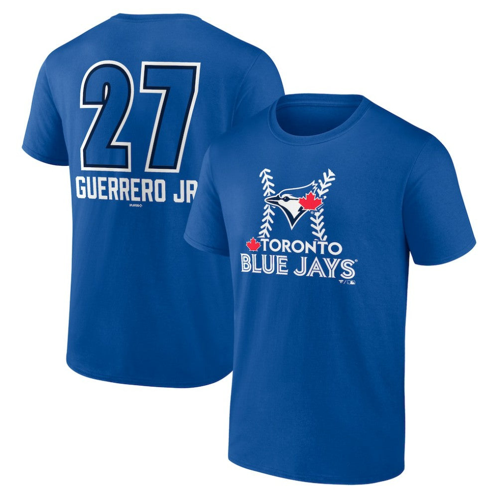Vladimir Guerrero Jr. Toronto Blue Jays Name & Number Fastball T-Shirt Discount