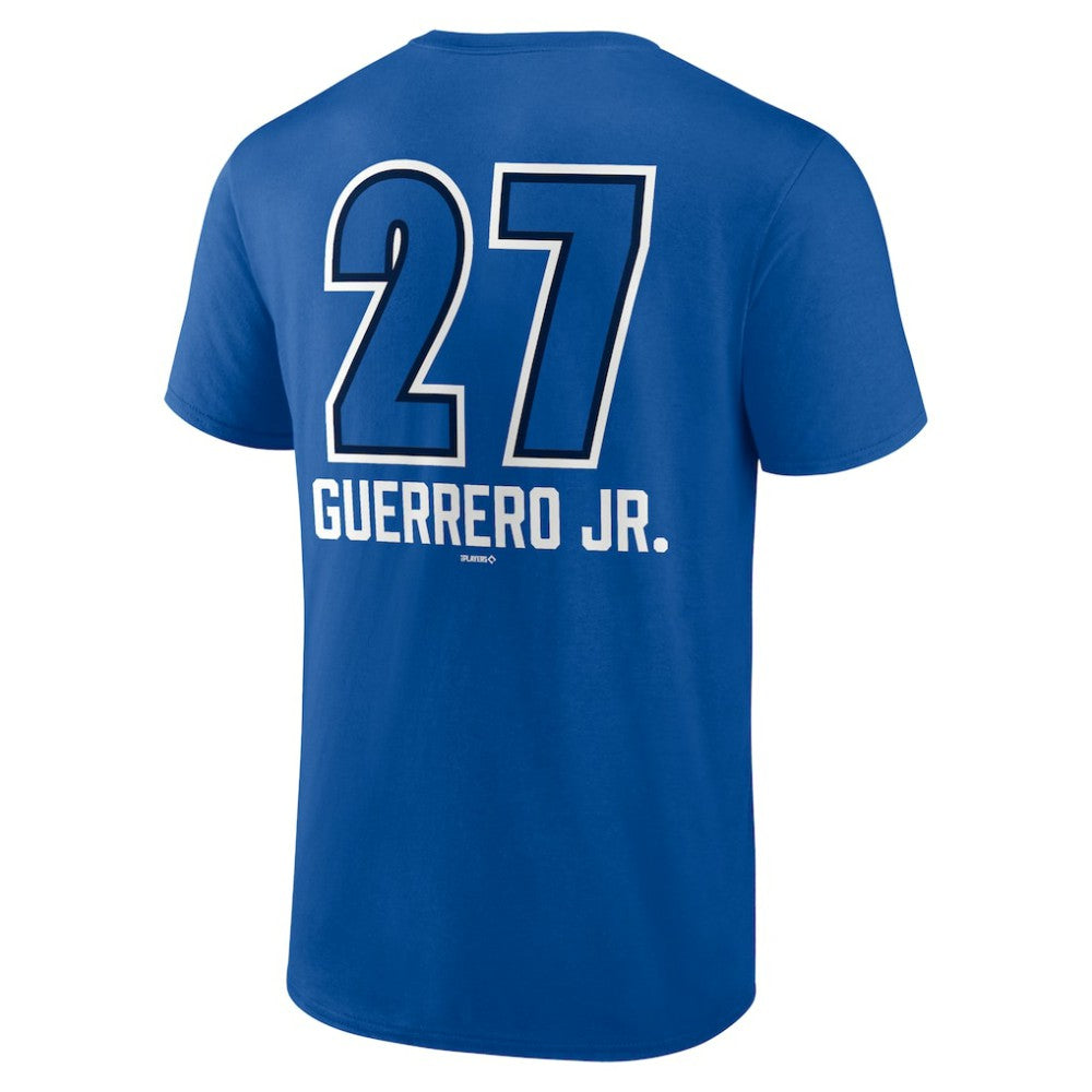 Vladimir Guerrero Jr. Toronto Blue Jays Name & Number Fastball T-Shirt Discount