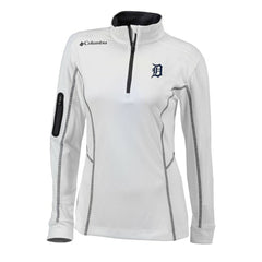 Detroit Tigers Columbia Women's Omni-Wick Shotgun Quarter-Zip Pullover Top for sale