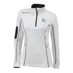 Kansas City Royals Columbia Women's Omni-Wick Shotgun Quarter-Zip Pullover Top Online