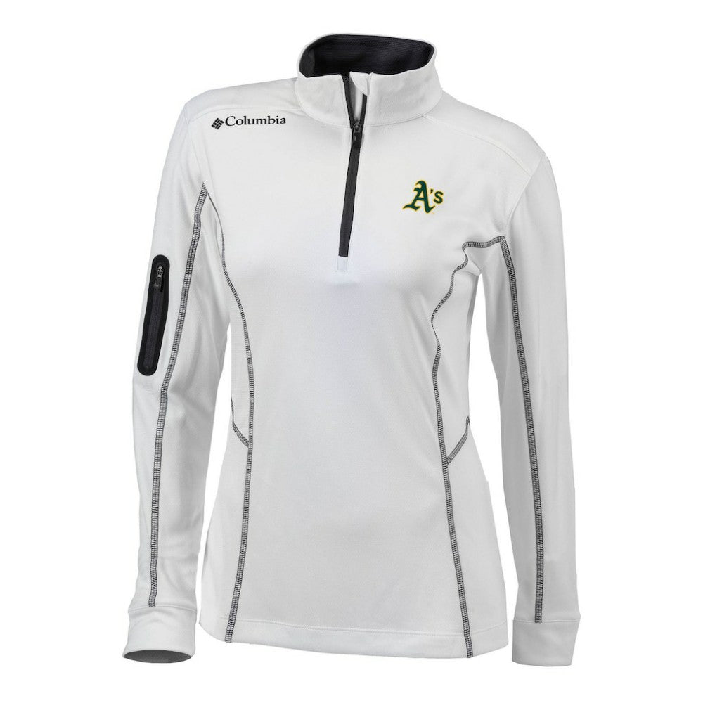 Athletics Columbia Women's Omni-Wick Shotgun Quarter-Zip Pullover Top Outlet