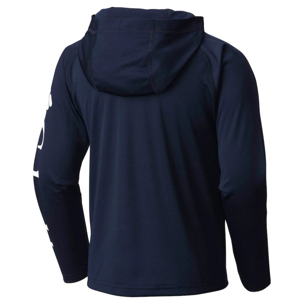 Atlanta Braves Columbia Youth Terminal Tackle Long Sleeve Hoodie T-Shirt Outlet