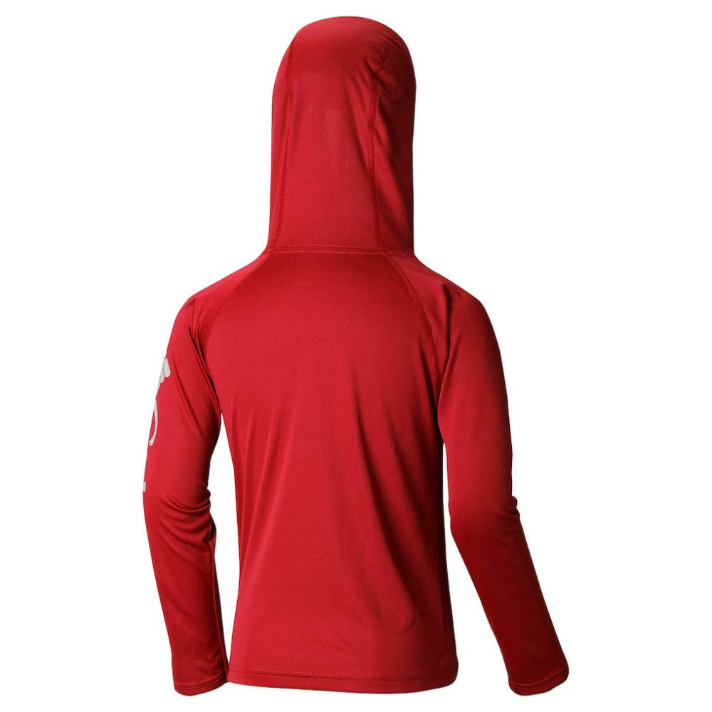 Boston Red Sox Columbia Youth Terminal Tackle Long Sleeve Hoodie T-Shirt Discount