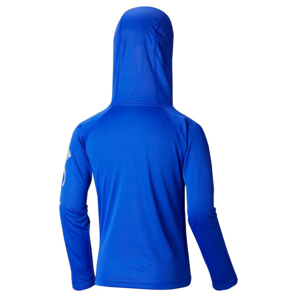 Chicago Cubs Columbia Youth Terminal Tackle Long Sleeve Hoodie T-Shirt for sale