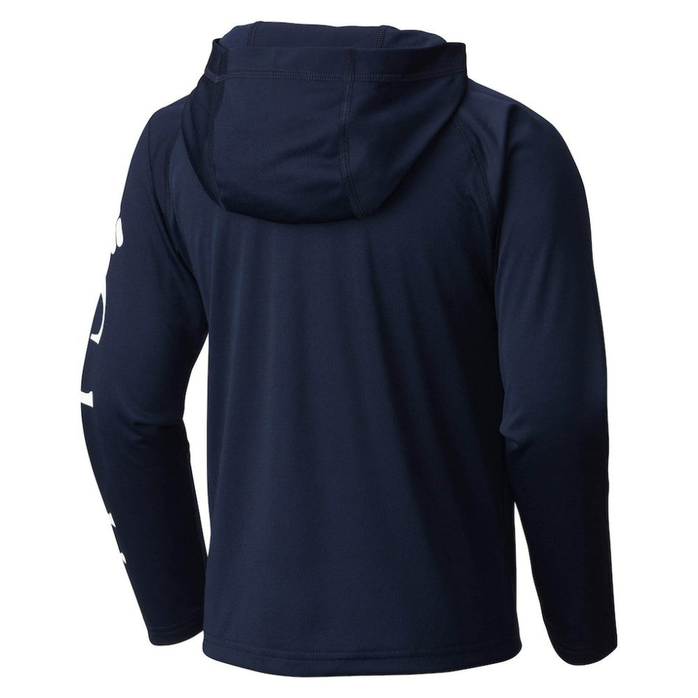 New York Yankees Columbia Youth Terminal Tackle Long Sleeve Hoodie T-Shirt Discount