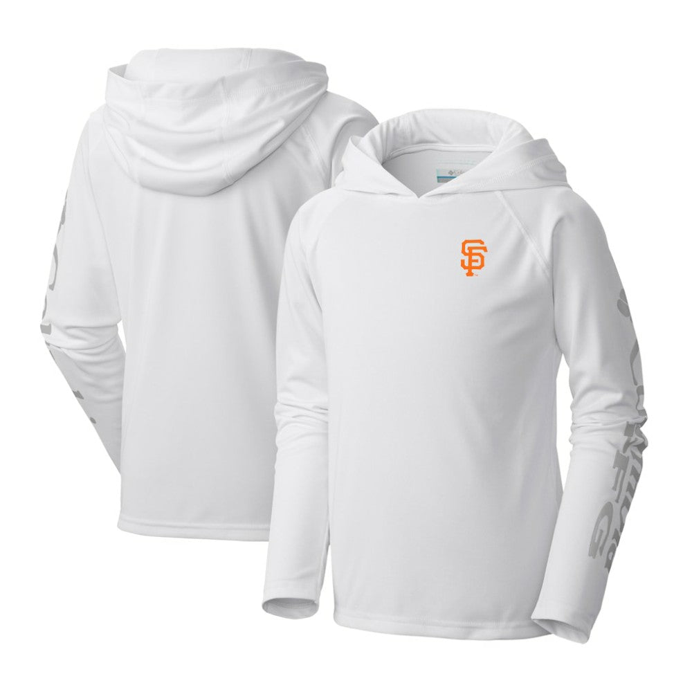 San Francisco Giants Columbia Youth Terminal Tackle Long Sleeve Hoodie T-Shirt Discount