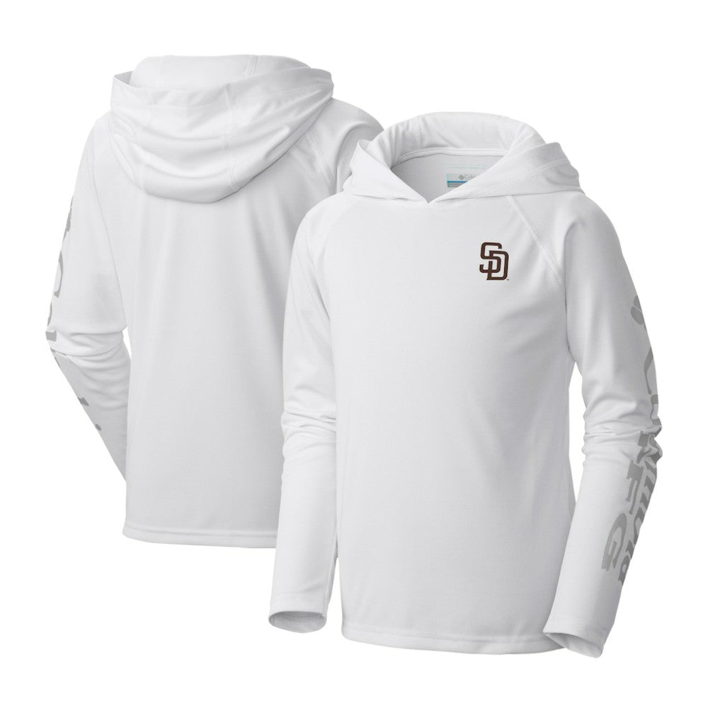 San Diego Padres Columbia Youth Terminal Tackle Long Sleeve Hoodie T-Shirt Online
