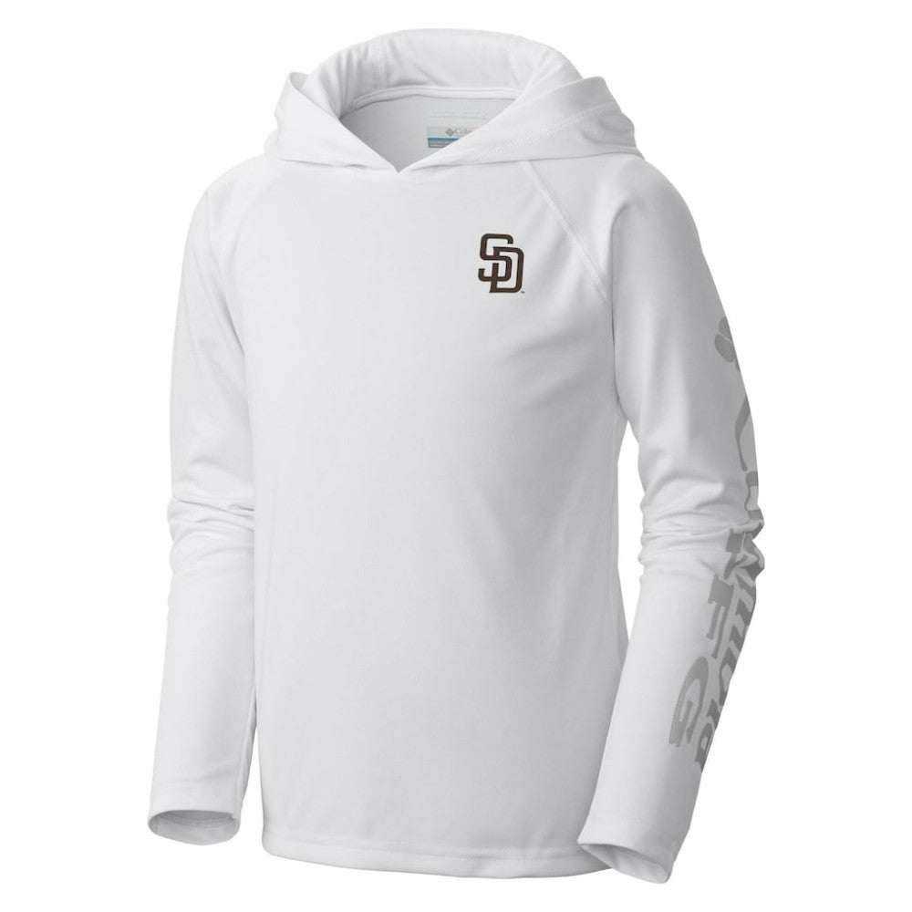 San Diego Padres Columbia Youth Terminal Tackle Long Sleeve Hoodie T-Shirt Online