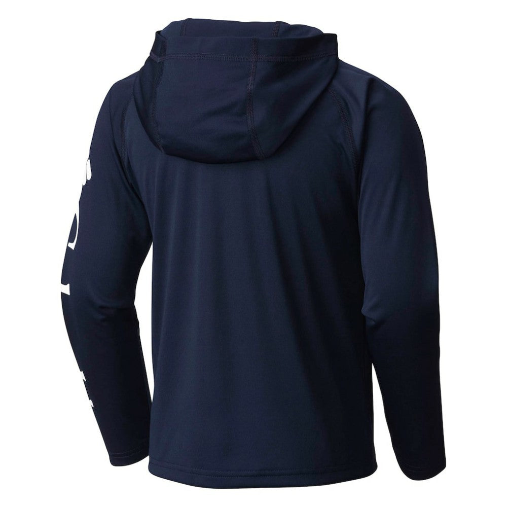Seattle Mariners Columbia Youth Terminal Tackle Long Sleeve Hoodie T-Shirt Outlet
