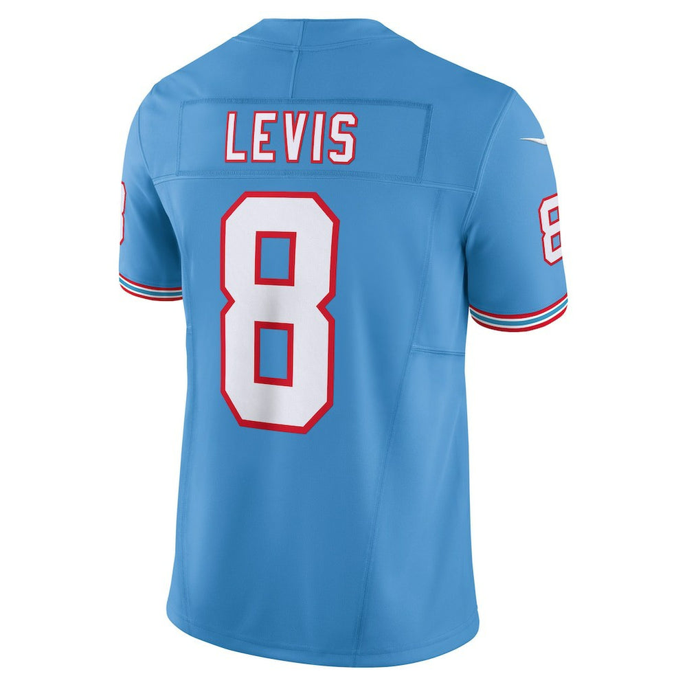 Will Levis Tennessee Titans Alternate Oilers Throwback Vapor F.U.S.E. Limited Jersey - Light Blue - Nike