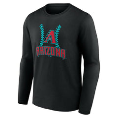 Ketel Marte Arizona Diamondbacks Name & Number Fastball Long Sleeve T-Shirt Outlet