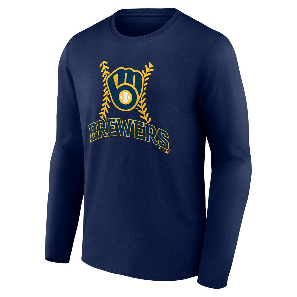 Sal Frelick Milwaukee Brewers Name & Number Fastball Long Sleeve T-Shirt Sale