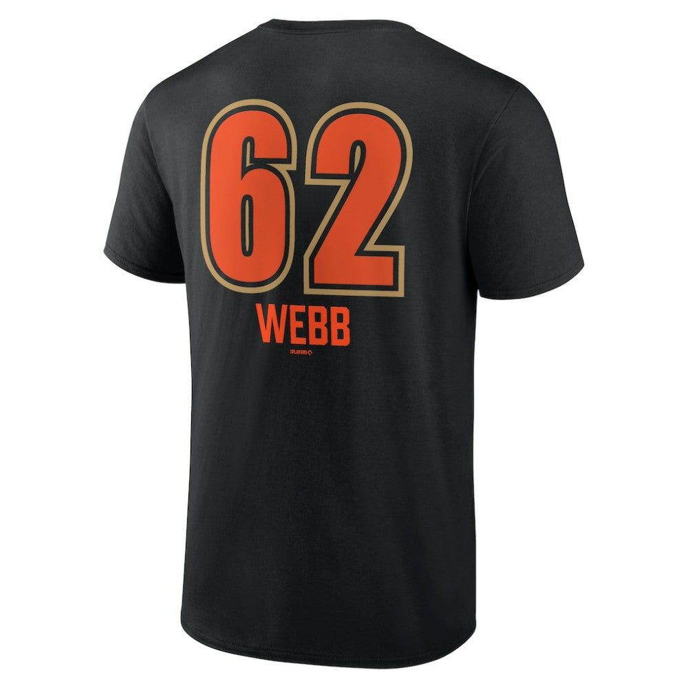 Logan Webb San Francisco Giants Name & Number Fastball T-Shirt Near Me