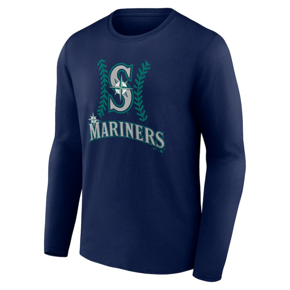 Cal Raleigh Seattle Mariners Name & Number Fastball Long Sleeve T-Shirt for sale
