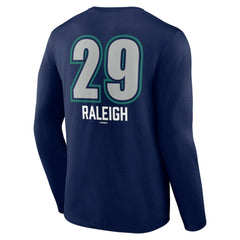 Cal Raleigh Seattle Mariners Name & Number Fastball Long Sleeve T-Shirt for sale