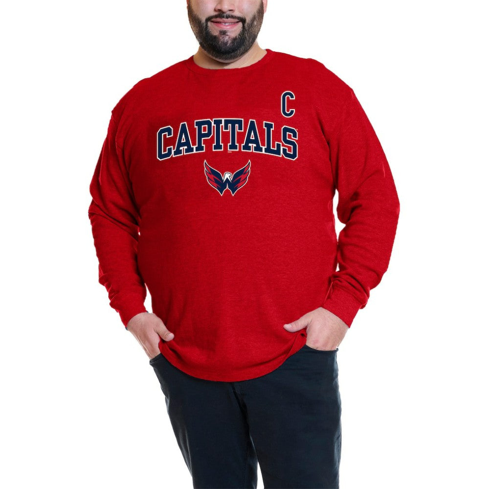 Alexander Ovechkin Washington Capitals Profile Big & Tall Name & Number Thermal Pullover Sweatshirt - Red | NHL on sale