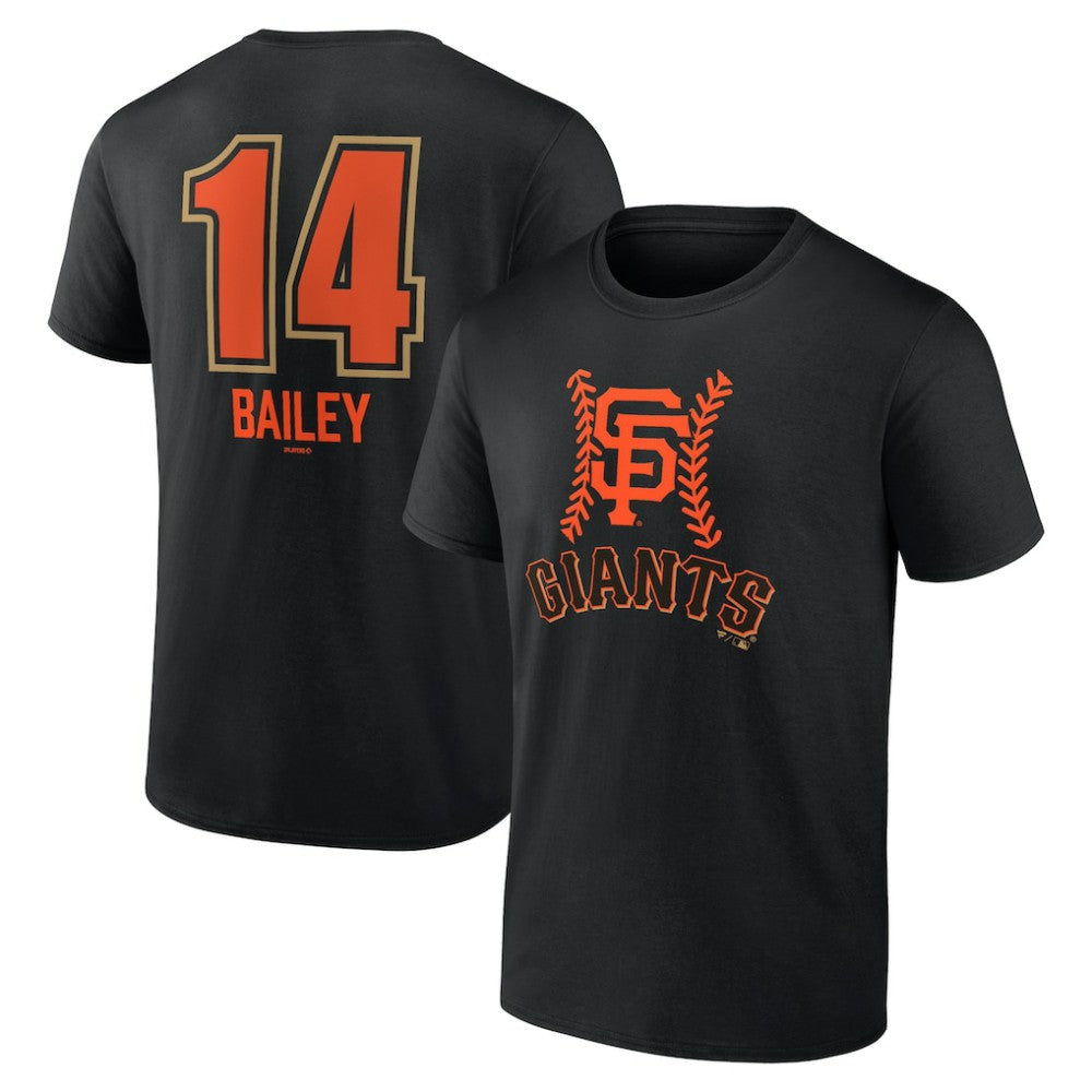 Patrick Bailey San Francisco Giants Name & Number Fastball T-Shirt Sale