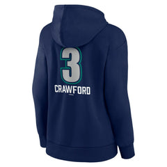 J.P. Crawford Seattle Mariners Women's Name & Number Fastball Pullover Hoodie Sale