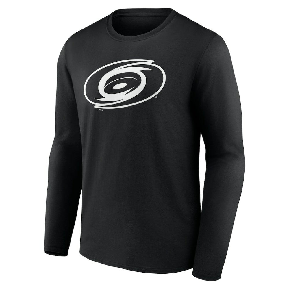 Carolina Hurricanes Personalized Name & Number Monochrome Long Sleeve T-Shirt - Black | NHL on sale