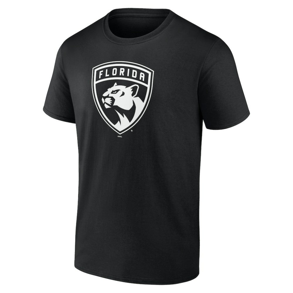 Florida Panthers Personalized Name & Number Monochrome T-Shirt - Black | NHL on sale