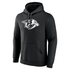 Nashville Predators Personalized Name & Number Monochrome Pullover Hoodie - Black | NHL on sale