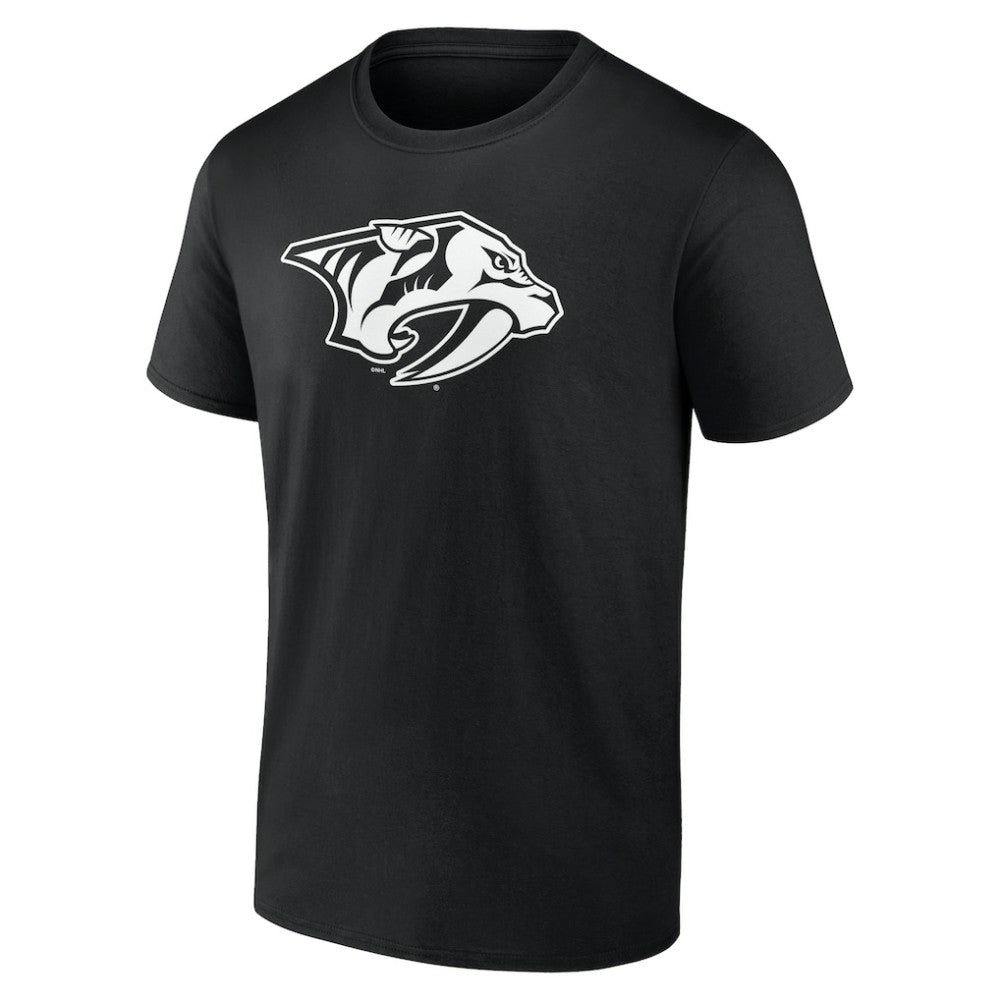 Nashville Predators Personalized Name & Number Monochrome T-Shirt - Black | NHL sale