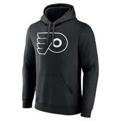 Philadelphia Flyers Personalized Name & Number Monochrome Pullover Hoodie - Black | NHL on sale