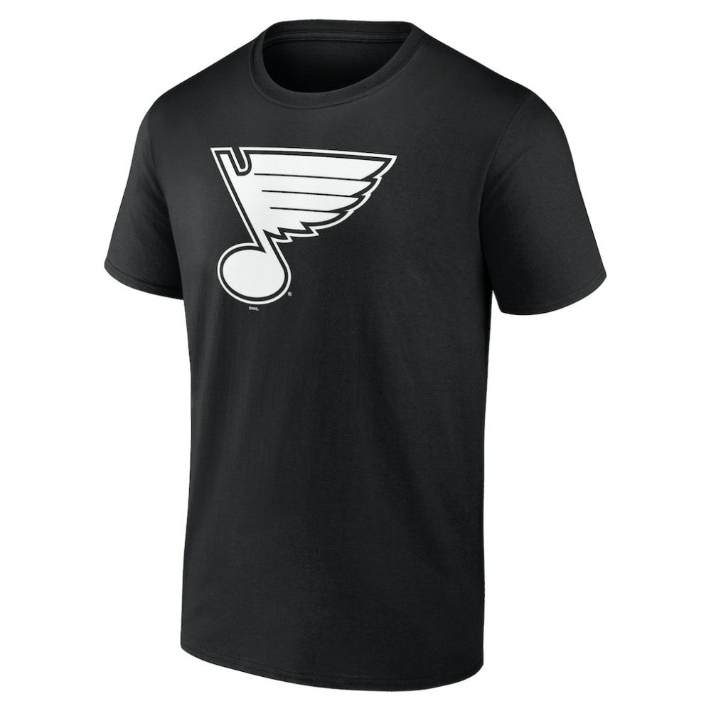 St. Louis Blues Personalized Name & Number Monochrome T-Shirt - Black | NHL on sale