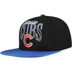 Chicago Cubs Mitchell & Ness Rise Up Snapback Hat Discount