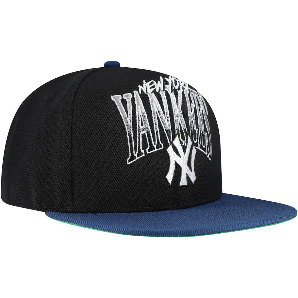 New York Yankees Mitchell & Ness Rise Up Snapback Hat for sale