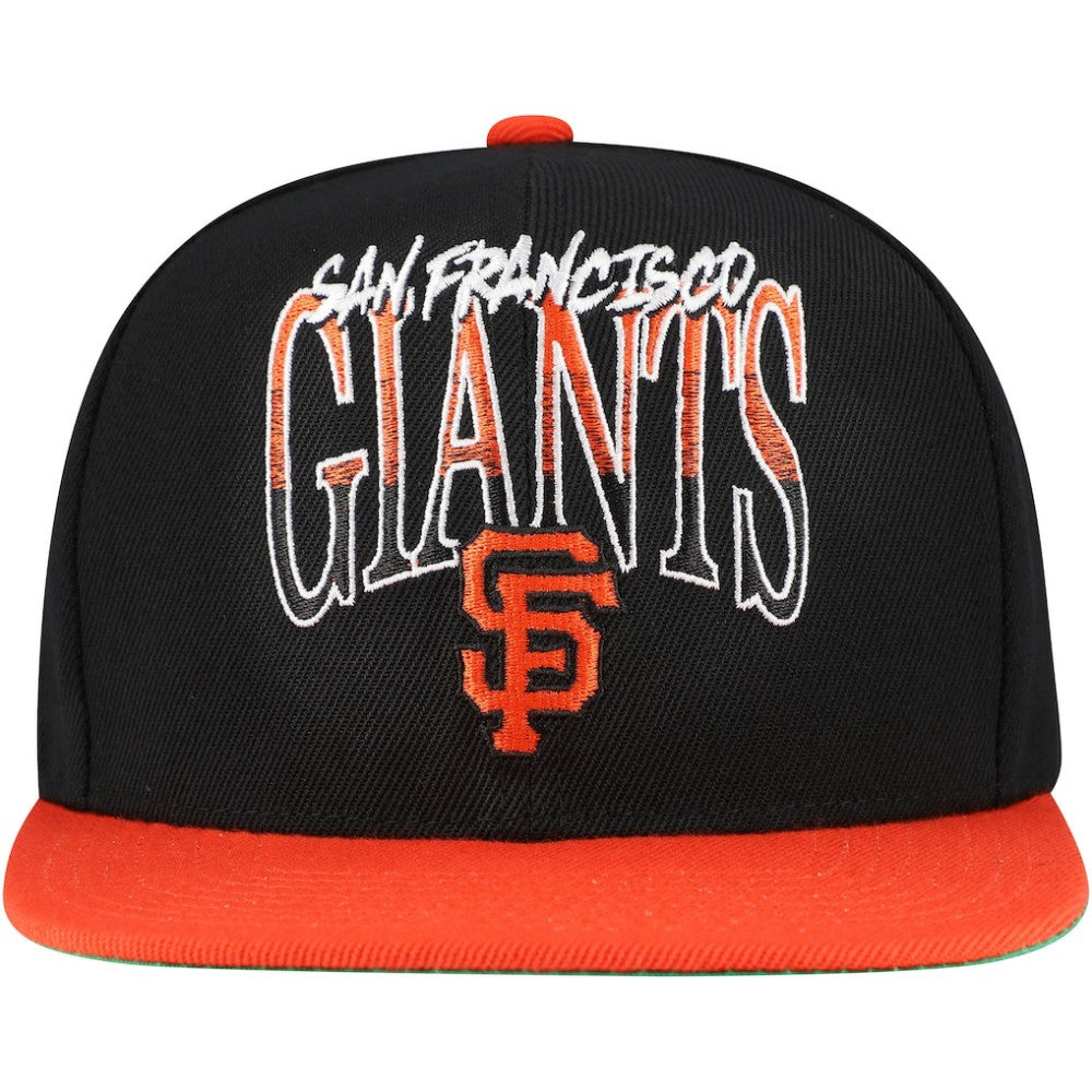 San Francisco Giants Mitchell & Ness Rise Up Snapback Hat Outlet