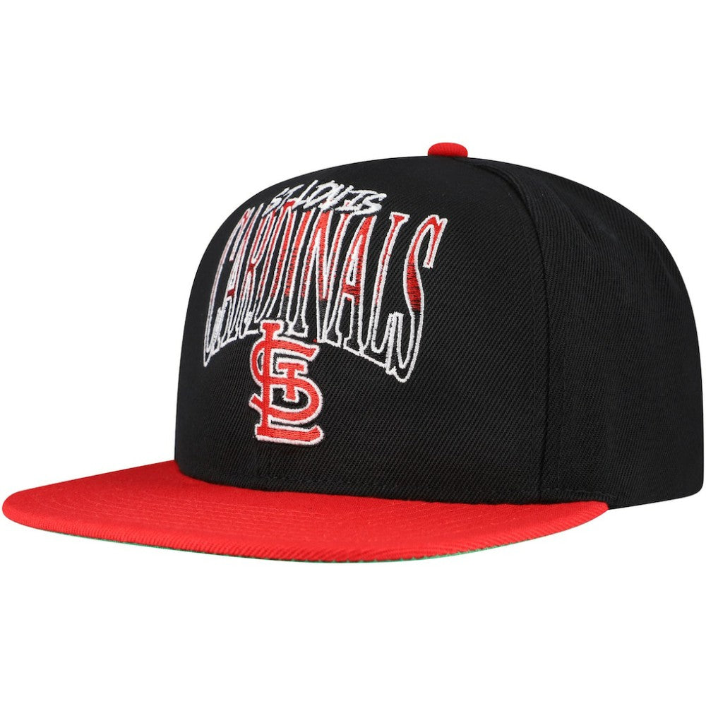 St. Louis Cardinals Mitchell & Ness Rise Up Snapback Hat Near Me