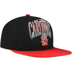 St. Louis Cardinals Mitchell & Ness Rise Up Snapback Hat Near Me