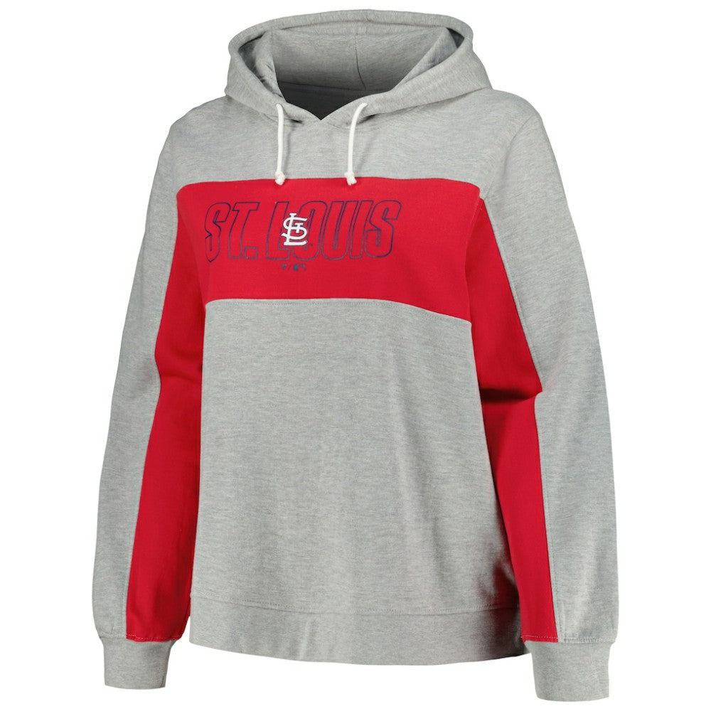 St. Louis Cardinals Profile Women's Plus Size Pullover Jersey Hoodie Near Me
