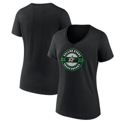 Dallas Stars Women's Native V-Neck T-Shirt - Black | NHL online